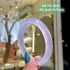 Vòng Hẹ Ngọc Tuỷ Chalcedony Tử La Lan ~ 52,8x9,7x7mm  94.73