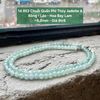 14.953 Chuỗi Quấn Phỉ Thuý Jadeite A - Băng - Lão - Hoa Bay Lam ~ 5,2mm