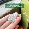 31.110 Cửu Vĩ Hồ Ly Phỉ Thuý Jadeite A - Băng - Hoa Bay Lục ~ 21,5x33,8x4,2mm
