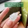 31.112 Cửu Vĩ Hồ Ly Phỉ Thuý Jadeite A - Băng - Lão - Trắng Phớt Lục ~ 22x30,5x6,8mm