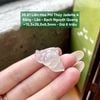 39.81 Liên Hoa Phỉ Thuý Jadeite A - Băng - Lão - Bạch Nguyệt Quang ~ 15,5x26,9x6,5mm