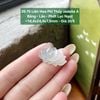 39.75 Liên Hoa Phỉ Thuý Jadeite A - Băng - Lão -Phớt Lục Ngọt ~14,4x24.4x7,8mm