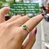 Nhẫn Ngọc Phỉ Thuý Cao Băng - Lục Táo Đậm  VT14K - Mois tấm ~4,6x5,2mm 130.74
