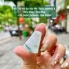 69.139 Vô Sự Bài Phỉ Thuý Jadeite A - Nếp Hoá - Hoa Bay ~ 18,3x24,3x3mm