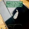 Phúc Đậu Ngọc Phỉ Thuý Thuỷ Tinh - Muna VV18K - Kim Cương Tấm ~5,5x15,8mm 130.5
