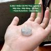 5.282.1 Nhẫn Cối Ngọc Phỉ Thuý  Jadeite A - Nếp Hoá - Nếp Băng - Gà Đen ~ 16,6x10,4x4mm