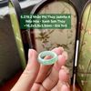 5.278.2 Nhẫn Phỉ Thuý Jadeite A - Nếp Hoá - Xanh Sơn Thuỷ ~ 15,2x5,9x3,9mm