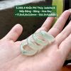 5.268.4 Nhẫn Phỉ Thuý Jadeite A - Nếp Băng - Băng - Hoa Bay ~ 17,8x5,8x3,6mm
