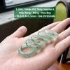 5.268.7 Nhẫn Phỉ Thuý Jadeite A - Nếp Băng - Băng - Hoa Bay ~ 19,2x5,8x3,3mm