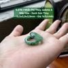 5.278.1 Nhẫn Phỉ Thuý Jadeite A - Nếp Hoá - Xanh Sơn Thuỷ ~ 15,5x5,9x3,9mm