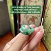 5.278.5 Nhẫn Phỉ Thuý Jadeite A - Nếp Hoá - Xanh Sơn Thuỷ ~ 18,5x5,9x3,9mm