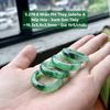 5.278.6 Nhẫn Phỉ Thuý Jadeite A - Nếp Hoá - Xanh Sơn Thuỷ ~ 19,3x5,9x3,9mm