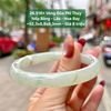 Vòng Đũa Phỉ Thuý Nếp Băng - Lão - Hoa Bay ~52,3x8,8x8,3mm 26.516
