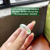5.276.8 Nhẫn Phỉ Thuý Jadeite A - Nếp Hoá - Gà Đen Vân Lục Cay ~ 19,2x5,8x3,3mm