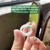 5.276.1 Nhẫn Phỉ Thuý Jadeite A - Nếp Hoá - Gà Đen Vân Lục Cay ~ 14,5x5,8x3,3mm