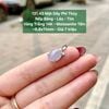 Mặt Dây Phỉ Thuý Nếp Băng - Lão - Tím - VT14K - Mois Tấm ~ 8,8x11mm 131.43