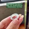 5.275 Nhẫn Phỉ Thuý Jadeite A - Băng -  Lão - Hoa Bay Hoàng Lục ~ 15,8x5,9x3,6mm