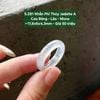 5.281 Nhẫn Phỉ Thuý Jadeite A -Cao Băng - Lão - Muna ~ 17,8x6x4,3mm