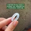 5.280 Nhẫn Phỉ Thuý Jadeite A -Cao Băng - Lão - Trắng Phớt Lam ~ 17,2x6x4,6mm