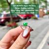 Nhẫn Ngọc Phỉ Thuý Nếp Băng - Lục Táo Chính Dương VT10K - Mois Tấm ~6,2x7,3mm 131.32