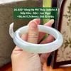 26.925* Vòng Hẹ Phỉ Thuý Jadeite A - Nếp Hoá - Mịn - Lục Ngọt ~56,4x11,7x9mm