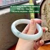 26.917 Vòng Hẹ Phỉ Thuý Jadeite A - Nếp Mịn - Hoa Bay ~ 58,4x12,1x8,6mm