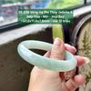 26.935 Vòng Hẹ Phỉ Thuý Jadeite A - Nếp Mịn - Hoa Bay ~ 57,2x11,6x7,8mm