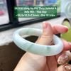 26.918 Vòng Hẹ Phỉ Thuý Jadeite A - Nếp Mịn - Hoa Bay ~ 55,5x12,2x7,5mm