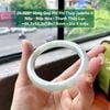 26.929* Vòng Quý Phi Phỉ Thuý Jadeite A - Nếp -  Nếp Hoá - Thanh Thuỷ Lục ~ 46,3x52,3x7,6x7,9mm