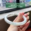 26.940 Vòng Đũa Phỉ Thuý Jadeite A - Nếp Hoá - Gà Đen ~ 57x8,5x8,4mm