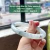 26.943 Vòng Đũa Phỉ Thuý Jadeite A - Nếp Hoá - Gà Đen ~ 52,9x8,1x8,2mm