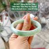Vòng Hẹ Phỉ Thúy Nếp Hóa - Hoa Bay Du Thanh ~52,1x10,4x6,1mm 26.347*