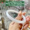 Vòng Đũa Phỉ Thúy Nếp Hóa - Keo - Bạch Nguyệt Quang ~53x7x6,8mm 26.352