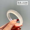 96.48Vòng Ngọc Tuỷ Chalcedony Bạch Nguyệt Quang 50x10,7x7,4mm