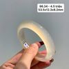 96.34 Vòng Ngọc Tuỷ Chalcedony Bạch Nguyệt Quang 53,5x12,3x8,2mm