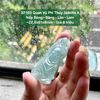Quan Vũ Phỉ Thúy Jadeite A Nếp Băng - Băng - Lão - Lam ~22,8x51x8mm 37.103