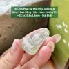 Phật Bà Phỉ Thúy Jadeite A Băng - Cao Băng - Lão - Lam Hoàng Phỉ ~22,1x33,8x4,8mm 30.204