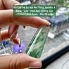 Vô Sự Bài Phỉ Thúy Jadeite A Bằng - Lão - Hoa Bay Dương Lục ~17,8x37,8x6,2mm 69.138