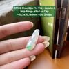 Phúc Đậu Phi Thúy Jadeite A Nếp Băng - Vân Lục Cay ~10,3x30,1x6mm 37.100