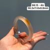 98.15 Vòng Ngọc Tuỷ Chalcedony Đốm Vàng Hoàng Kim 56,6x11,6x8,8mm