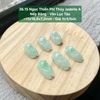 Ngọc Thiền Phỉ Thúy Jadeite A Nếp Băng - Vân Lục Táo ~11x18,8x7,2mm 36.15