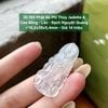 Phật Bà Phỉ Thúy Jadeite A Cao Băng - Lão - Bạch Nguyệt Quang ~18,2x38x5,4mm 30.193