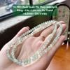 14.780 Chuỗi Quấn Phỉ Thuý Jadeite A - Băng -Lão - Lam mix Du Thanh ~4,5mm