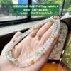 14.839 Chuỗi Quấn Phỉ Thuý Jadeite A - Băng - Lão - Đa Bảo ~5,4mm