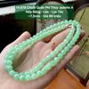 14.878 Chuỗi Quấn Phỉ Thuý Jadeite A - Nếp Băng - Lão - Lục Táo ~7,3mm