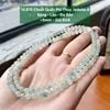 14.815 Chuỗi Quấn Phỉ Thuý Jadeite A - Băng - Lão - Đa Bảo ~5mm