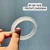 91.30 Vòng Ngọc Tuỷ Chalcedony Bạch Nguyệt Quang 54,5x11,3x8,6mm