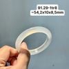 91.29 Vòng Ngọc Tuỷ Chalcedony Bạch Nguyệt Quang 54,2x10x8,5mm