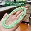 14.877 Chuỗi Quấn Phỉ Thuý Jadeite A - Băng - Lão - Hoa Bay Lục Táo Cay ~6,6mm