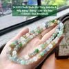 14.833 Chuỗi Quấn Phỉ Thuý Jadeite A - Nếp Băng - Băng - Lão - Đa Bảo ~7,5mm